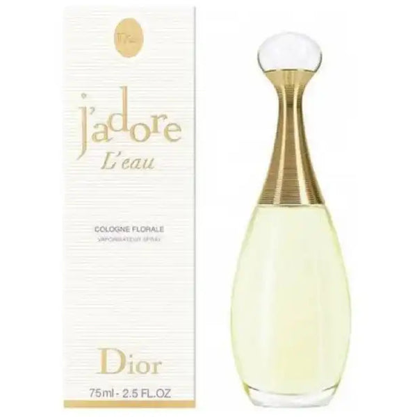 Dior j'adore L'eau 75ml コロン Dior J'adore L'eau (Cologne Florale) 75ml - Smile Perfumes