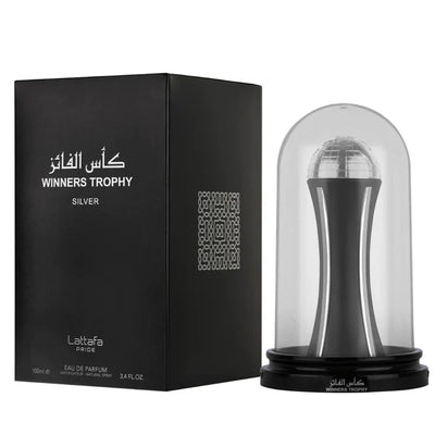 Lattafa Perfumes LATTAFA PRIDE Winners Trophy Silver Eau de Parfum 100ml