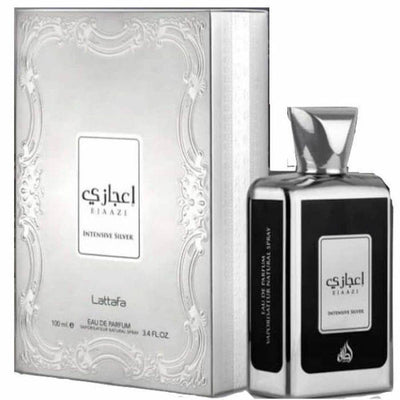 Lattafa Perfumes EJAAZI Intensive Silver Lattafa Original Men Eau de Parfum 100ml