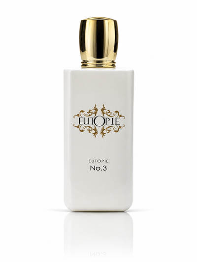 Eutopie No. 3 Eau de Parfum Spray 100ml | Elegant Woody Amber Perfume with Sandalwood & Musk