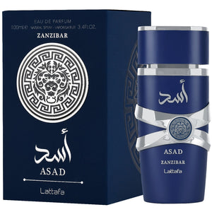 Lattafa Men's Asad Zanzibar EDP 100ml / 3.4 oz Fragrances