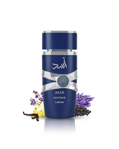 Lattafa Men's Asad Zanzibar Eau de parfum 100ml / 3.4 oz Fragrances