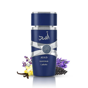 Lattafa Men's Asad Zanzibar EDP 100ml / 3.4 oz Fragrances