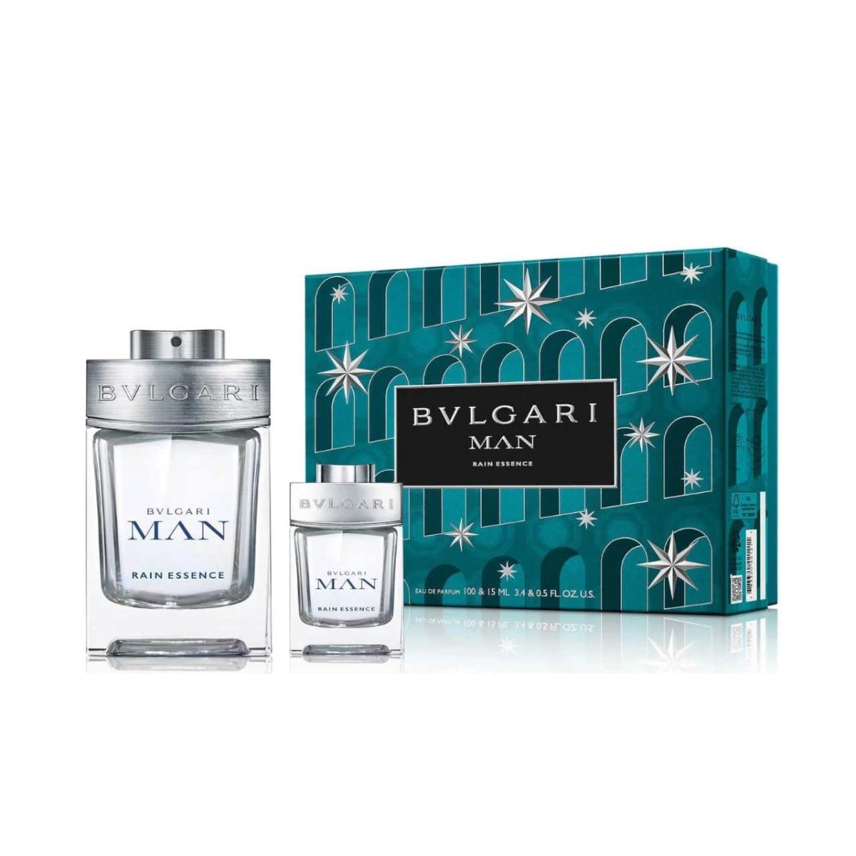 Bvlgari Man Rain Essence Gift Set 100ml plus 15ml - Smile Perfumes