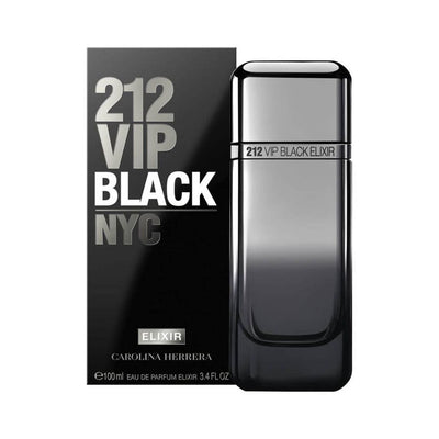 Carolina Herrera 212 VIP Black Elixir Parfum 100ml - Smile Perfumes