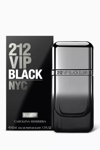 Carolina Herrera 212 VIP Black Elixir Parfum 50ml - Smile Perfumes