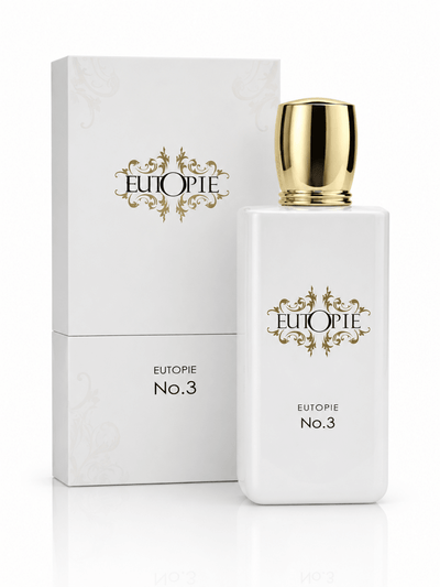 Eutopie No. 3 Eau de Parfum Spray 100ml | Elegant Woody Amber Perfume with Sandalwood & Musk - Smile Perfumes