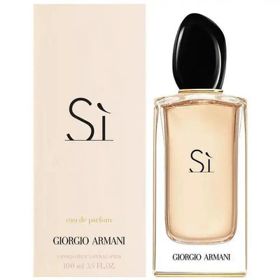 Giorgio Armani Si by Eau de parfum Spray 3.4 oz / 100 ml for Women's - Smile Perfumes