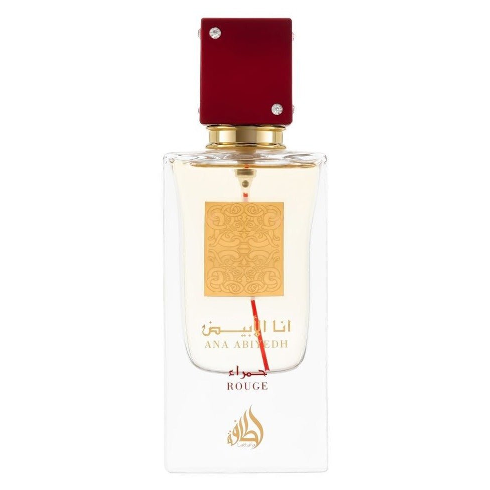 Lattafa Perfumes Lattafa Ana Abiyedh Rouge Spray 2 Fragrances Eau de Parfum 2 03oz - Smile Perfumes