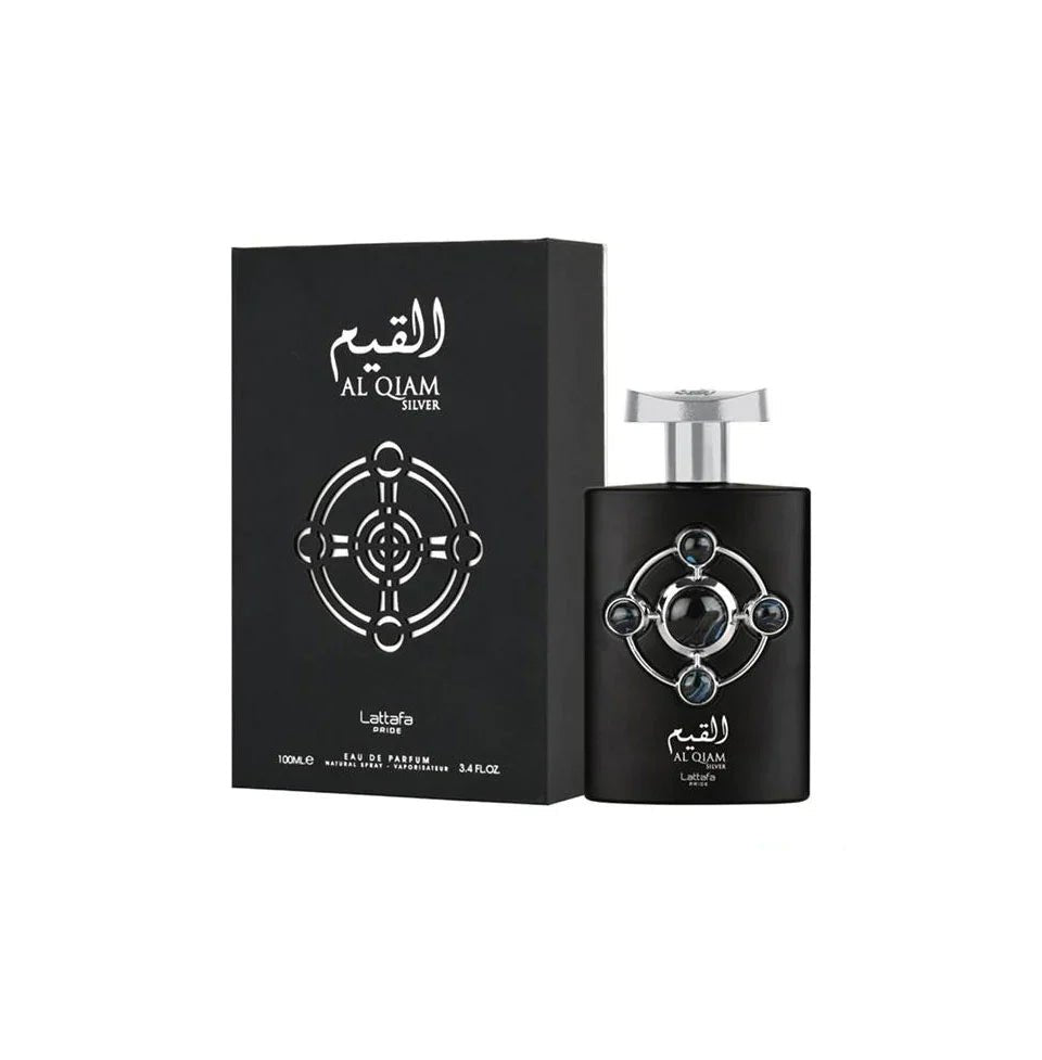 Lattafa Perfumes LATTAFA PRIDE Al Qiam Silver Eau de Parfum 100ml - Smile Perfumes