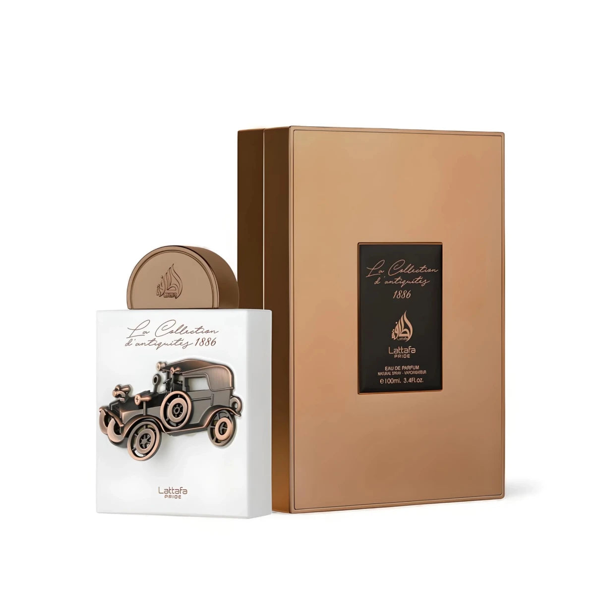 Lattafa Perfumes LATTAFA PRIDE La Collection Antiquites 1886 Car Eau de Parfum 100ml - Smile Perfumes