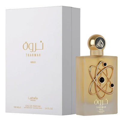 Lattafa Perfumes LATTAFA PRIDE Tharwah Gold Eau de Parfum 100ml - Smile Perfumes