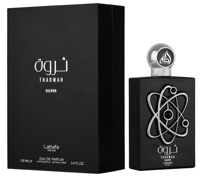 Lattafa Perfumes LATTAFA PRIDE Tharwah silver Eau de Parfum 100ml - Smile Perfumes