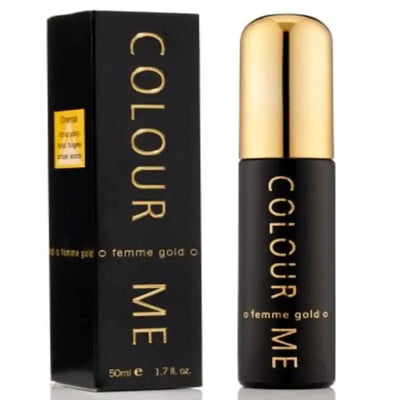 Milton Lloyd Colour Me Femme Gold Eau de Parfum 50ml - Smile Perfumes