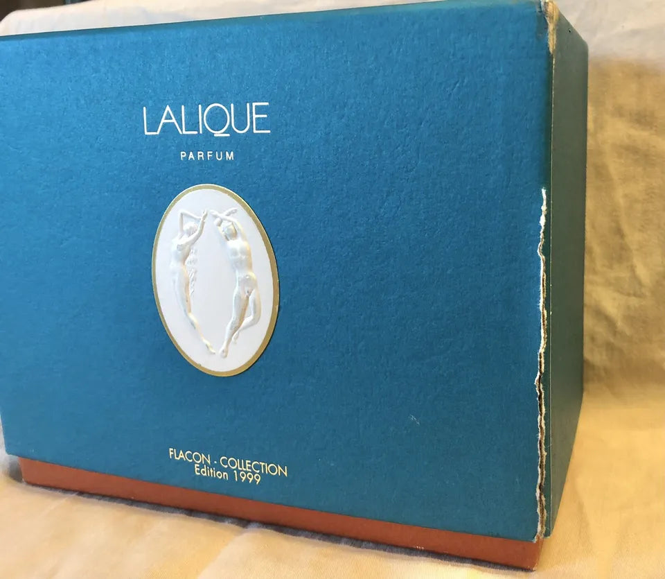 Lalique Parfum Flacon Collection 1999 Limited Edition Vintage RARE w/Box Perfume 50ML