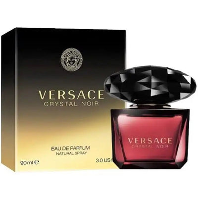 VERSACE Crystal Noir Eau de parfum 3oz/90ml Eau de Parfum Spray for Women. Save Big - Smile Perfumes