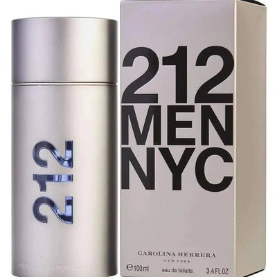Carolina herrera Men's Nyc 212 EDT Spray 3.4 oz /100ml Fragrances - Smile Perfumes