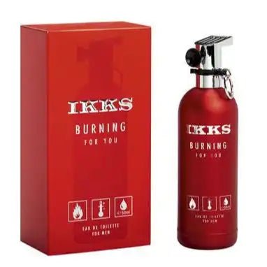 Ikks Burning For You Cologne (Edt) - 100ml - Smile Perfumes