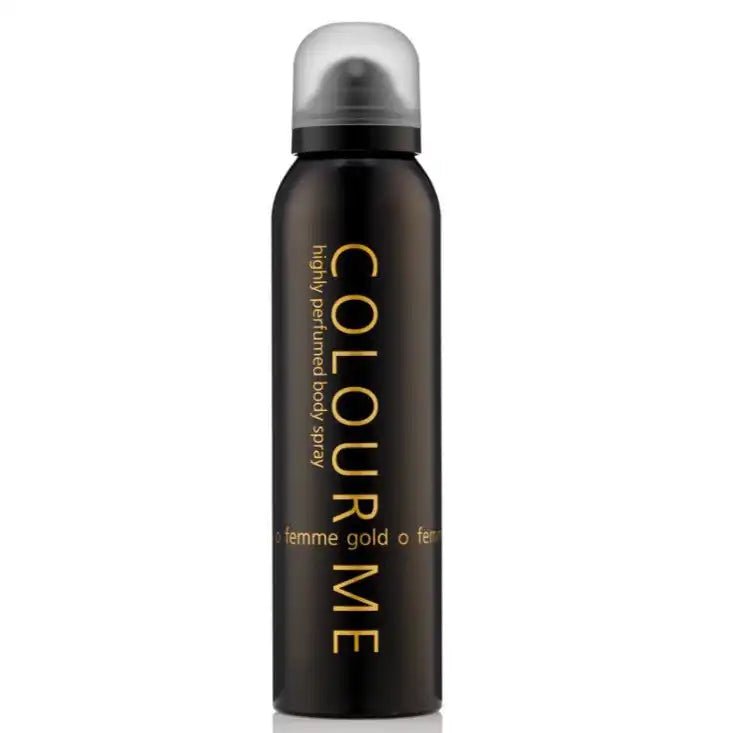 Milton Lloyd Colour Me Gold Femme Perfumed Body Spray Eau de Parfum 150ml - Smile Perfumes