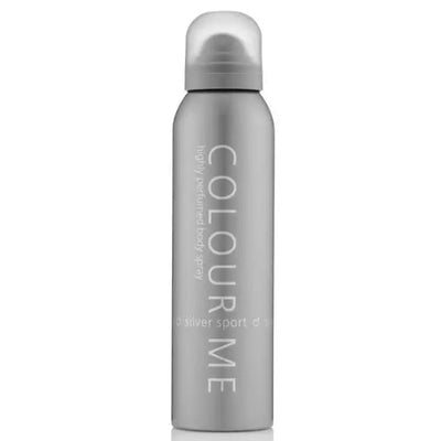 Milton Lloyd Colour Me Silver Perfumed Body Spray Eau de Parfum 150ml - Smile Perfumes